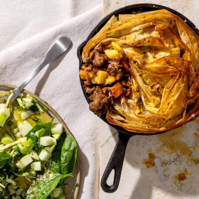 Beef stew pot pie