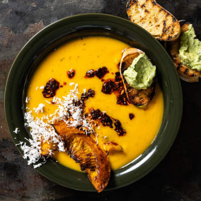 Pumpkin and ginger soup