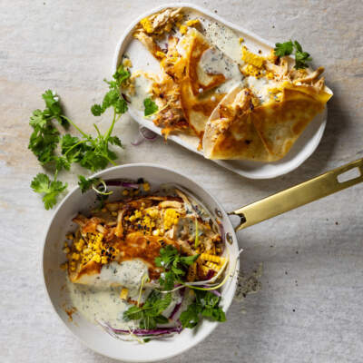 Rotisserie chicken pockets