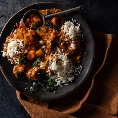 Lamb Curry and Coconut Rice
