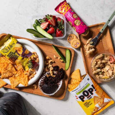 Kids’ lunchboxes, 2 ways