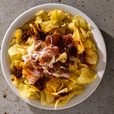 Parma ham-and-crisp antipasto
