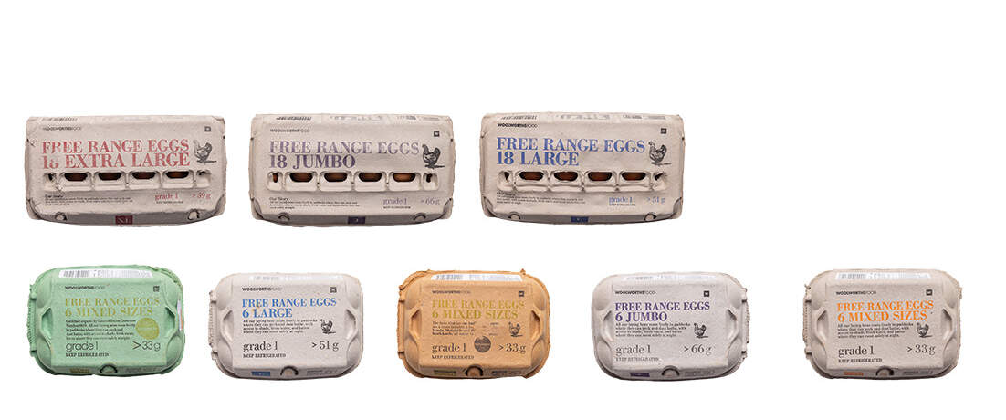 WW free range eggs