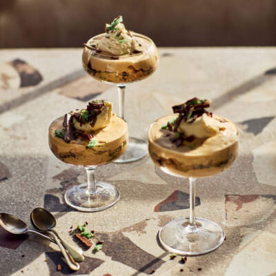 Peppermint crisp tart