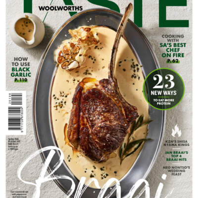 Braai as you've never seen it before in the spring issue of TASTE