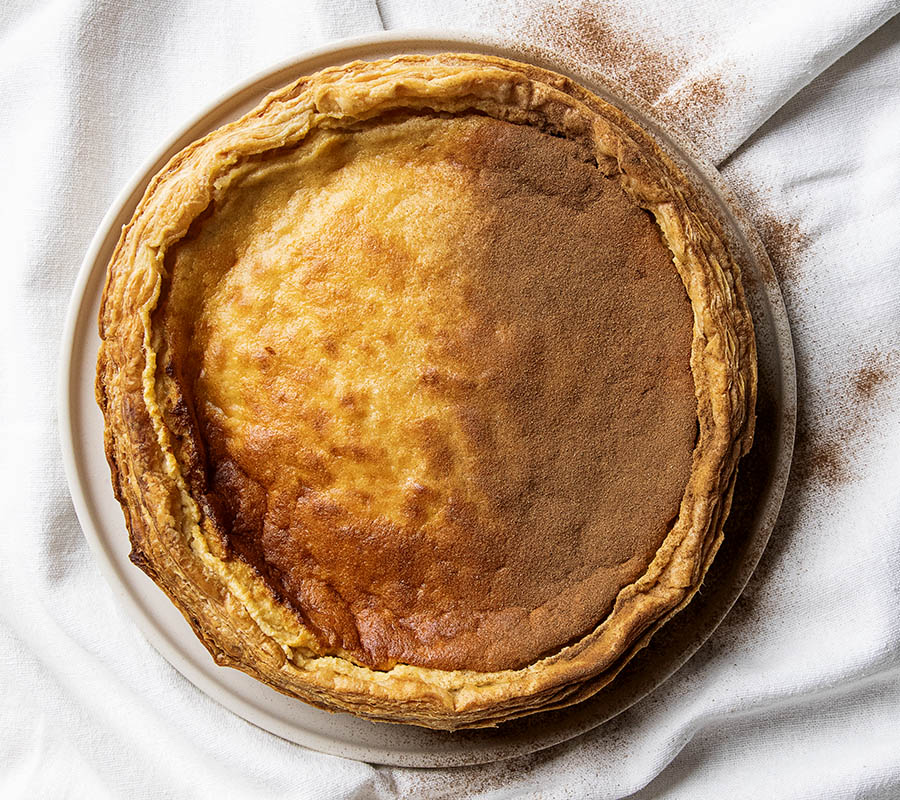 Rooibos milk tart