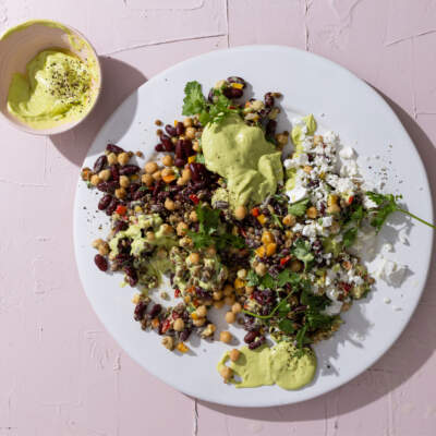Dense bean salad